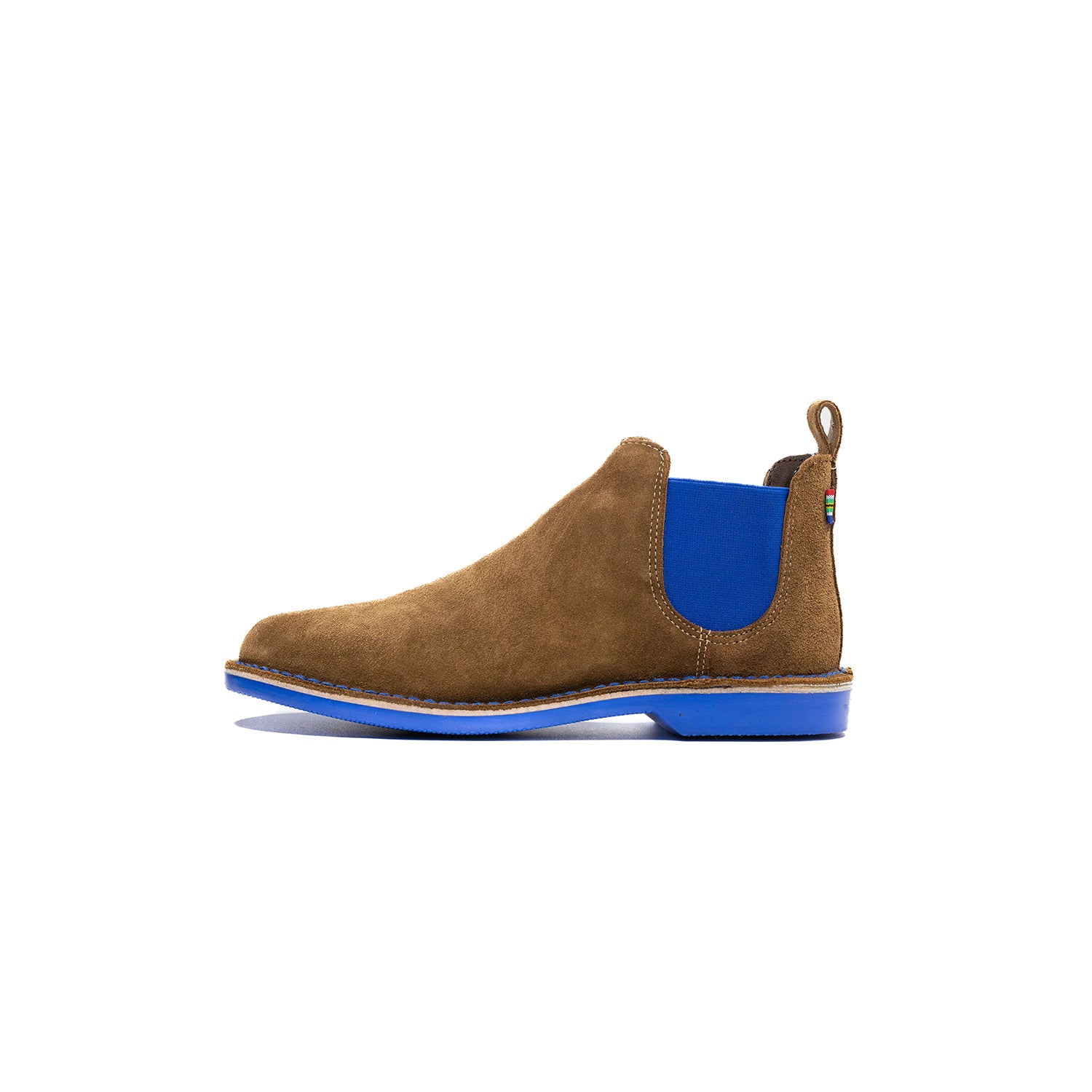 Blue suede shop chelsea boot