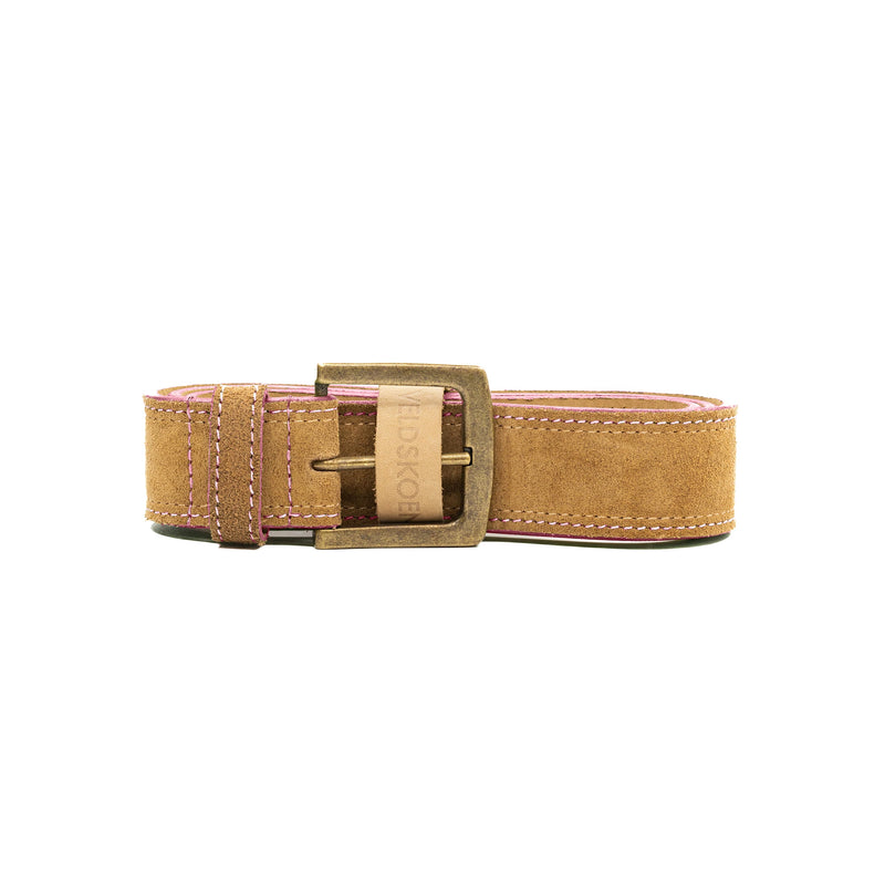 Uhambo Belt 40mm (Pink Detail)