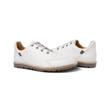 Veldskoen Albatross Golf Shoe (White leather with Grey sole)