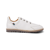 Veldskoen Albatross Golf Shoe (White leather with Grey sole)