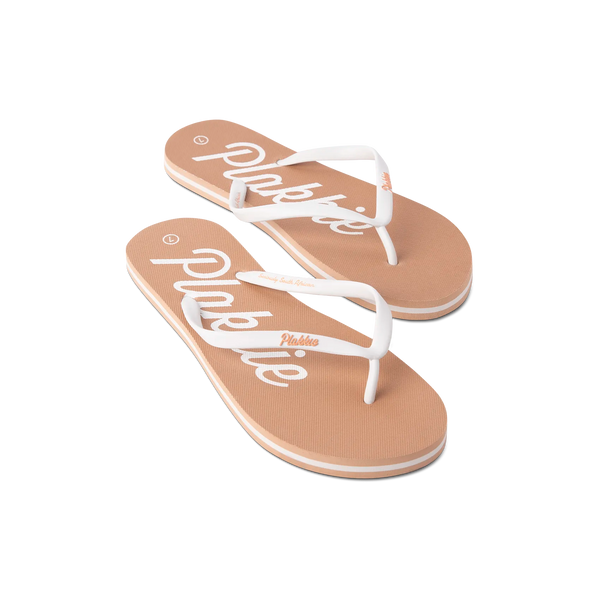 Plakkie Coffee Bay (Tan and White)