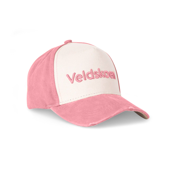 Veldskoen Pink Stone Washed Cap