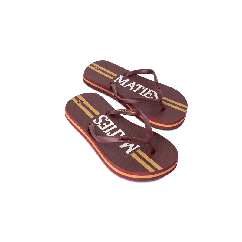 The Matie Women's Plakkie (Maroon and White)