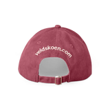 Veldskoen Maroon Stone Washed Cap