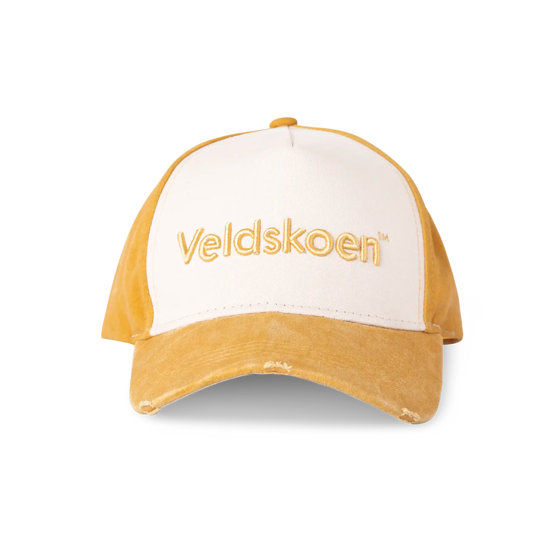 Veldskoen Mustard Stone Washed Cap