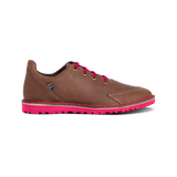 Veldskoen Hadeda Loft Golf Shoe (Hot Pink Sole)