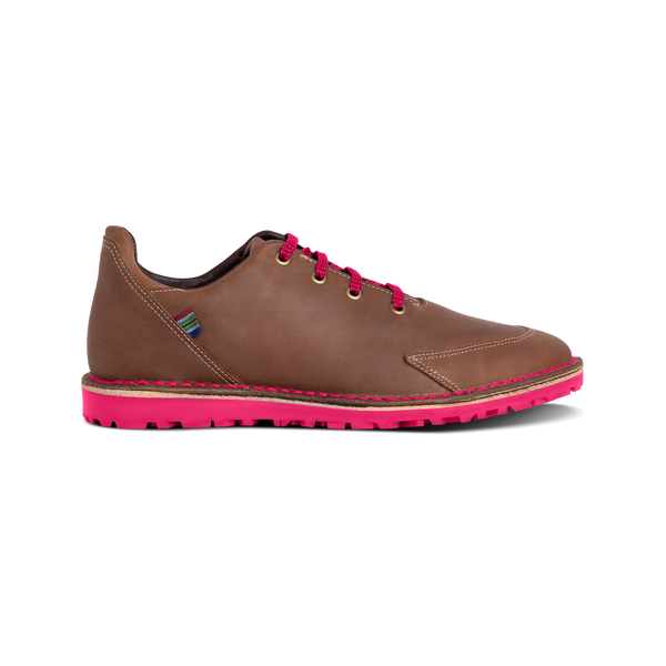 Veldskoen Hadeda Loft Golf Shoe (Hot Pink Sole)