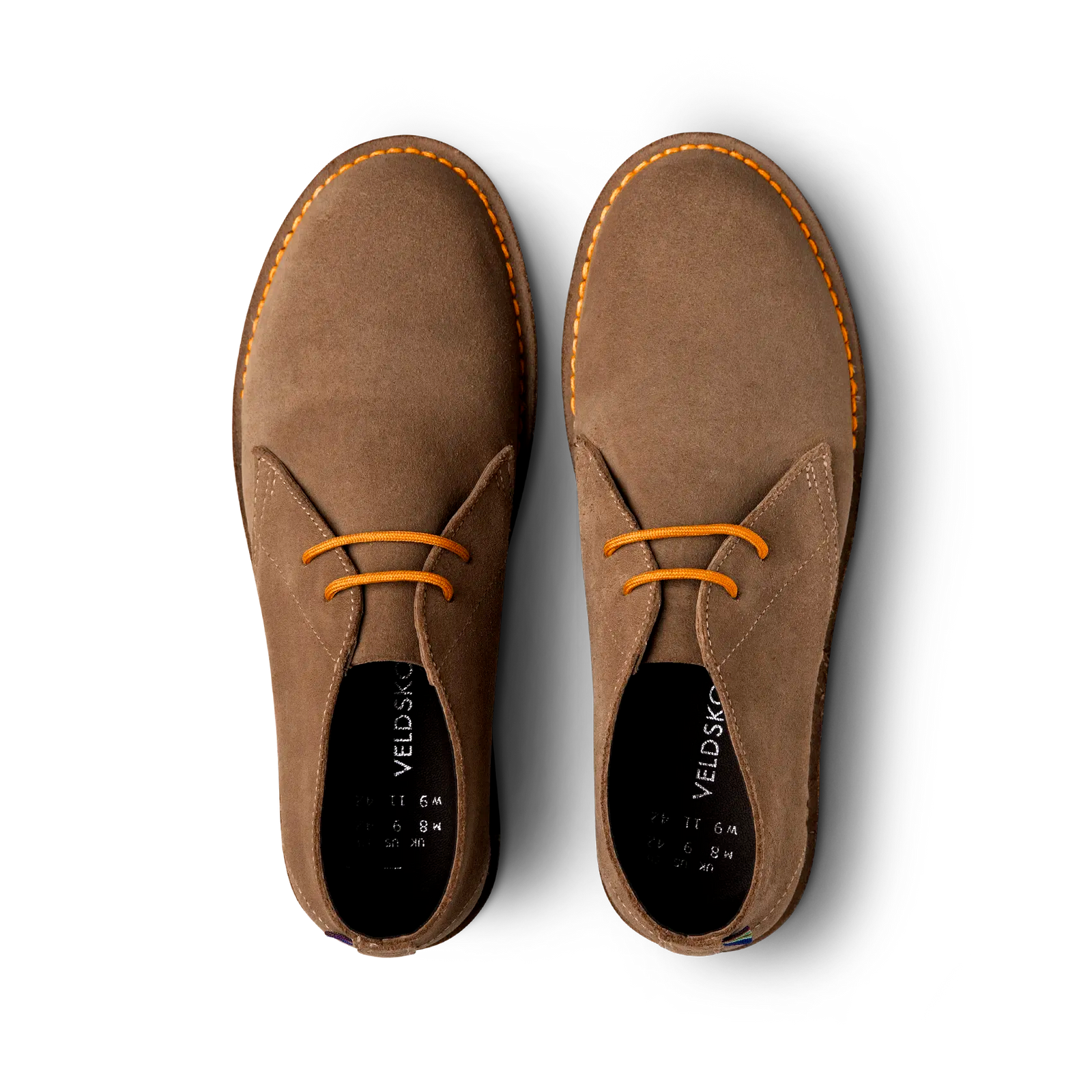 Heritage Bloem (Orange Sole) – Veldskoen Shoes USA