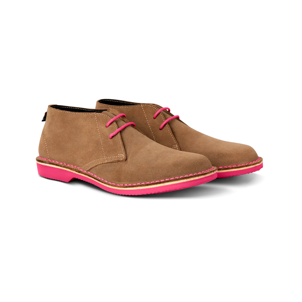 Heritage Hadeda (Hot Pink Sole) Veldskoen Shoes USA Heritage Hadeda (Hot Pink Sole) Veldskoen Shoes USA
