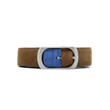 Reversible Belt 35mm (Blue and Brown)