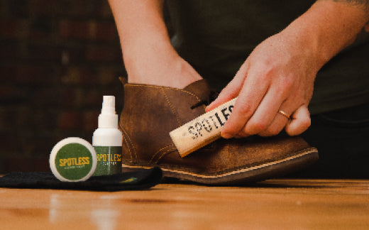 Spotless - How to clean suede shoes – spotlessclean