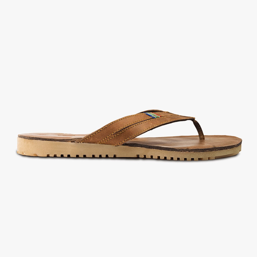 Brown Vegan Leather Sandals Online Shopping | OXXOSHOP